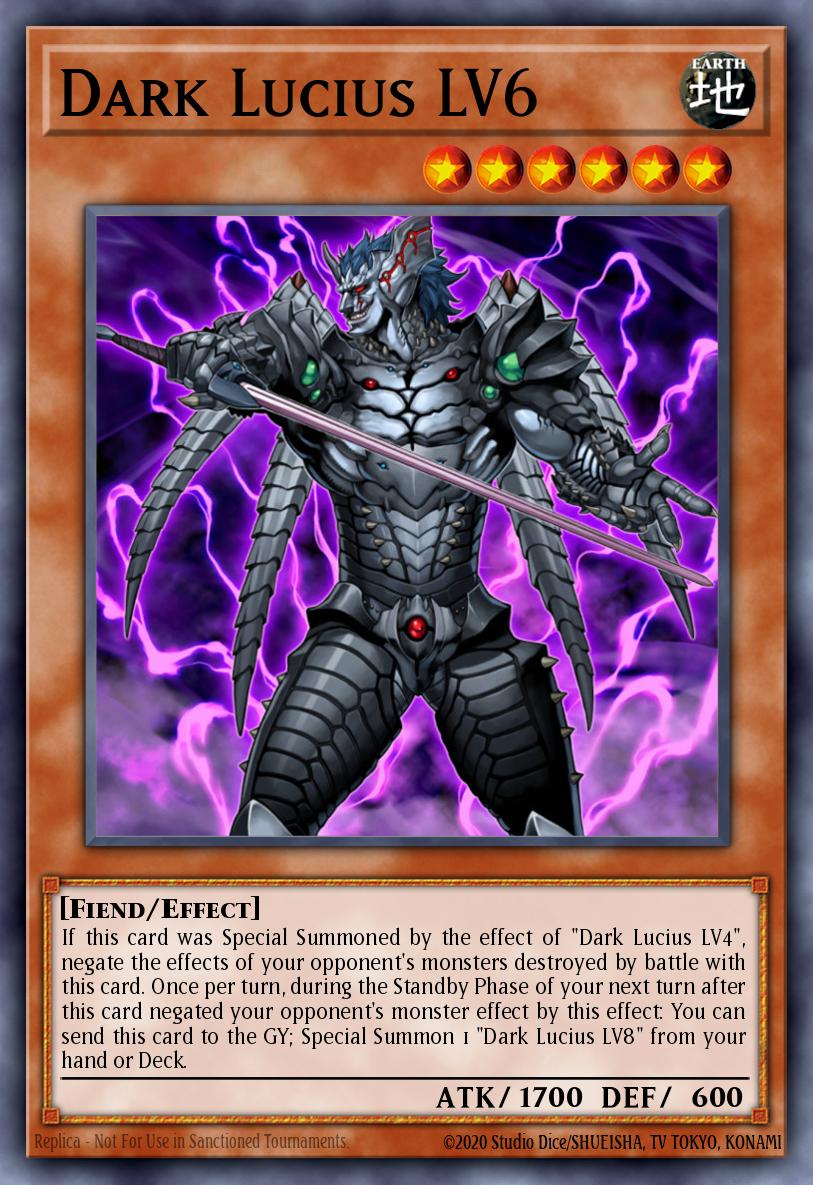 Dark Lucius LV6 SS05-ENB09 – Speed Duel Starter Decks: Twisted Nightmares