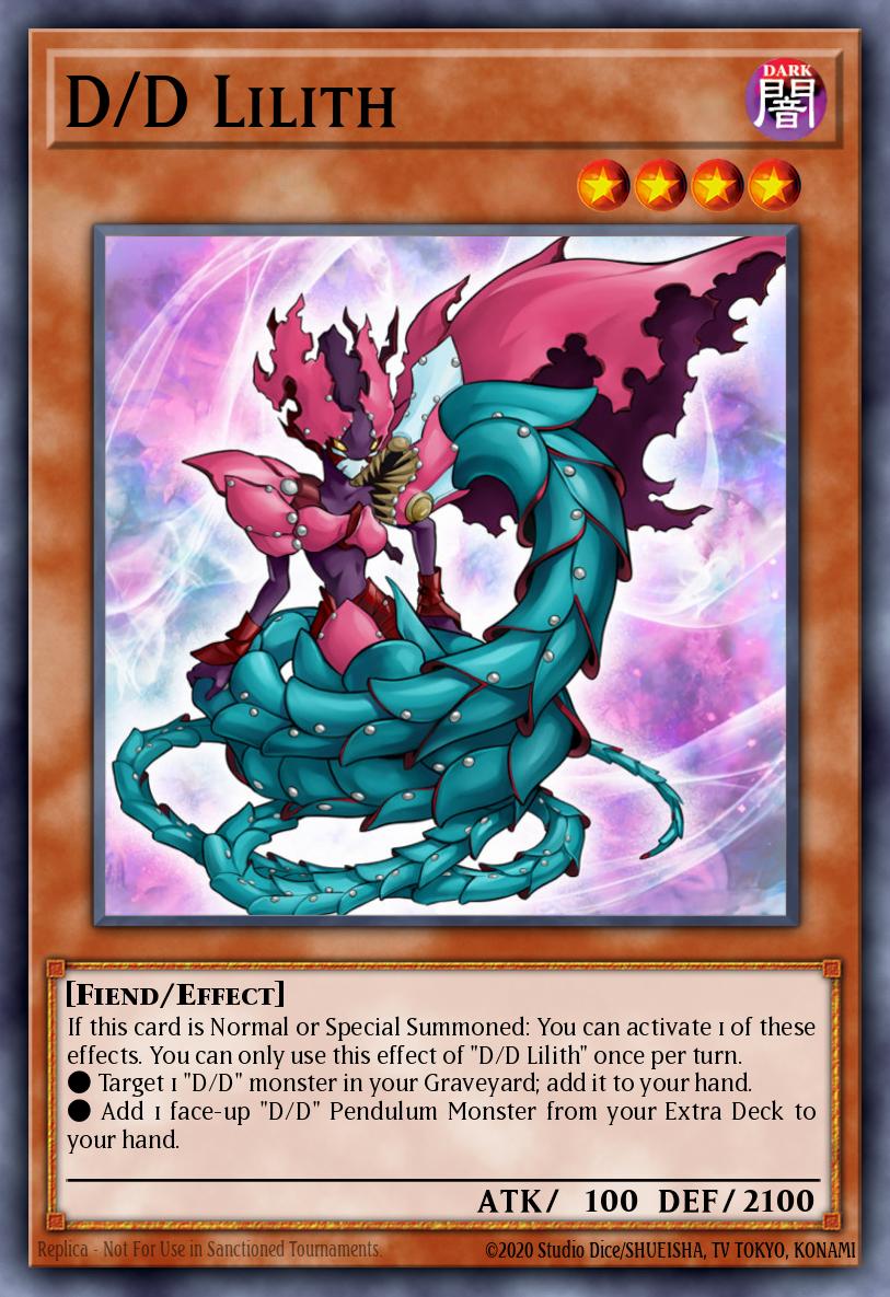 D/D Lilith SDPD-EN008 – Pendulum Domination Structure Deck