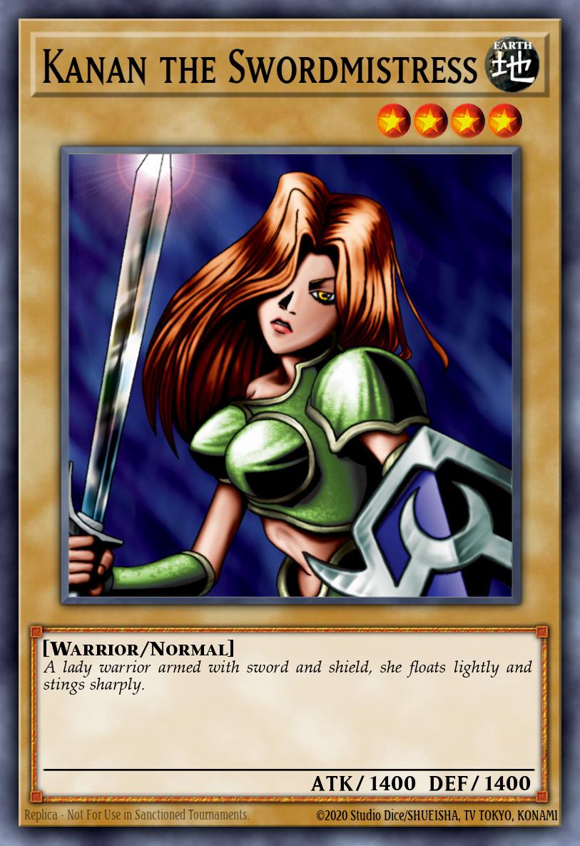 Kanan the Swordmistress LCYW-EN228 – Legendary Collection 3: Yugi's World Mega Pack