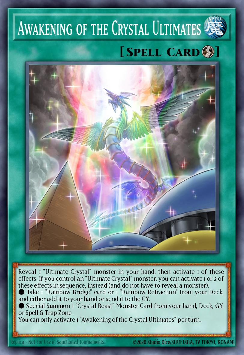 Awakening of the Crystal Ultimates SDCB-EN016 – Structure Deck: Legend of the Crystal Beasts