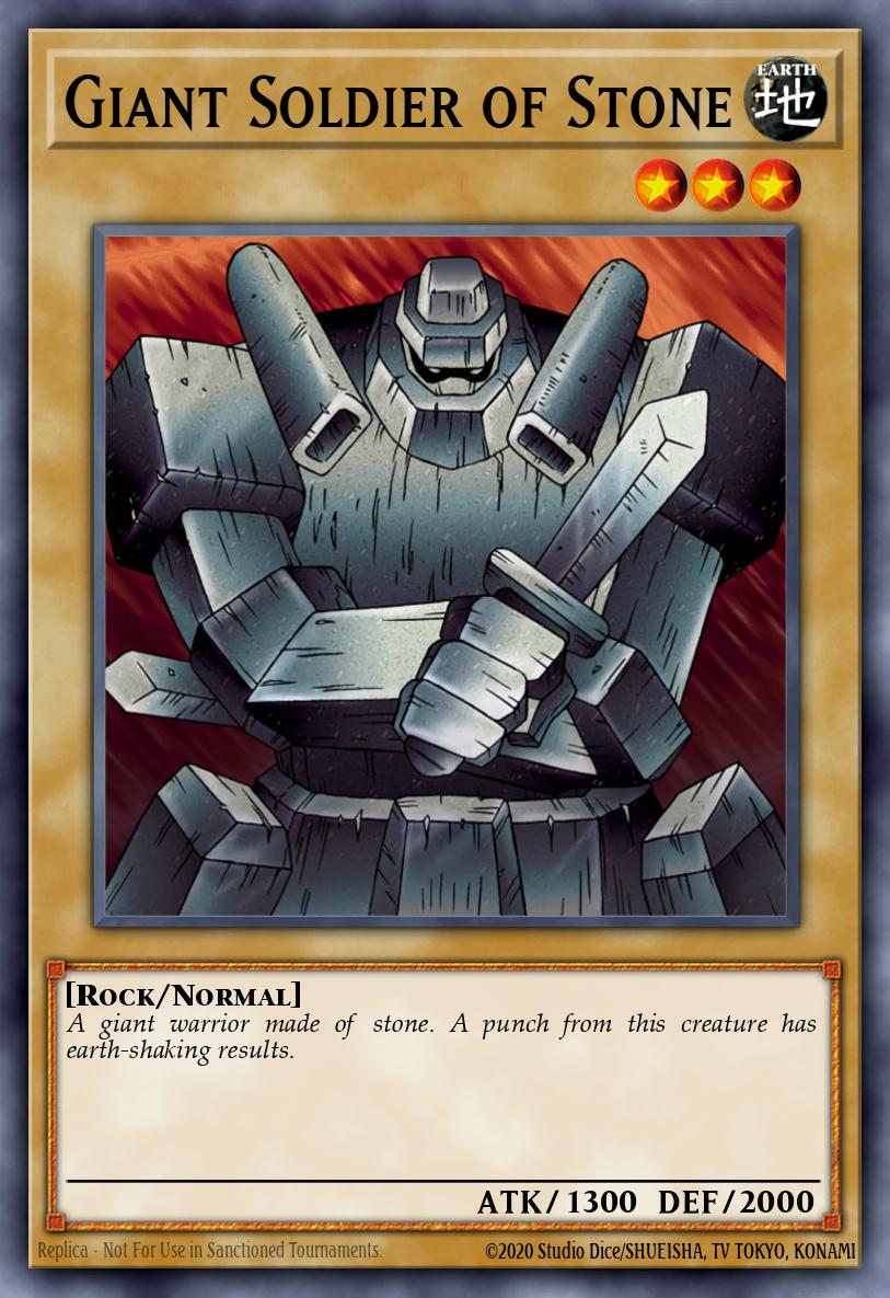 Giant Soldier of Stone LOB-EN068 – Legend of Blue Eyes White Dragon