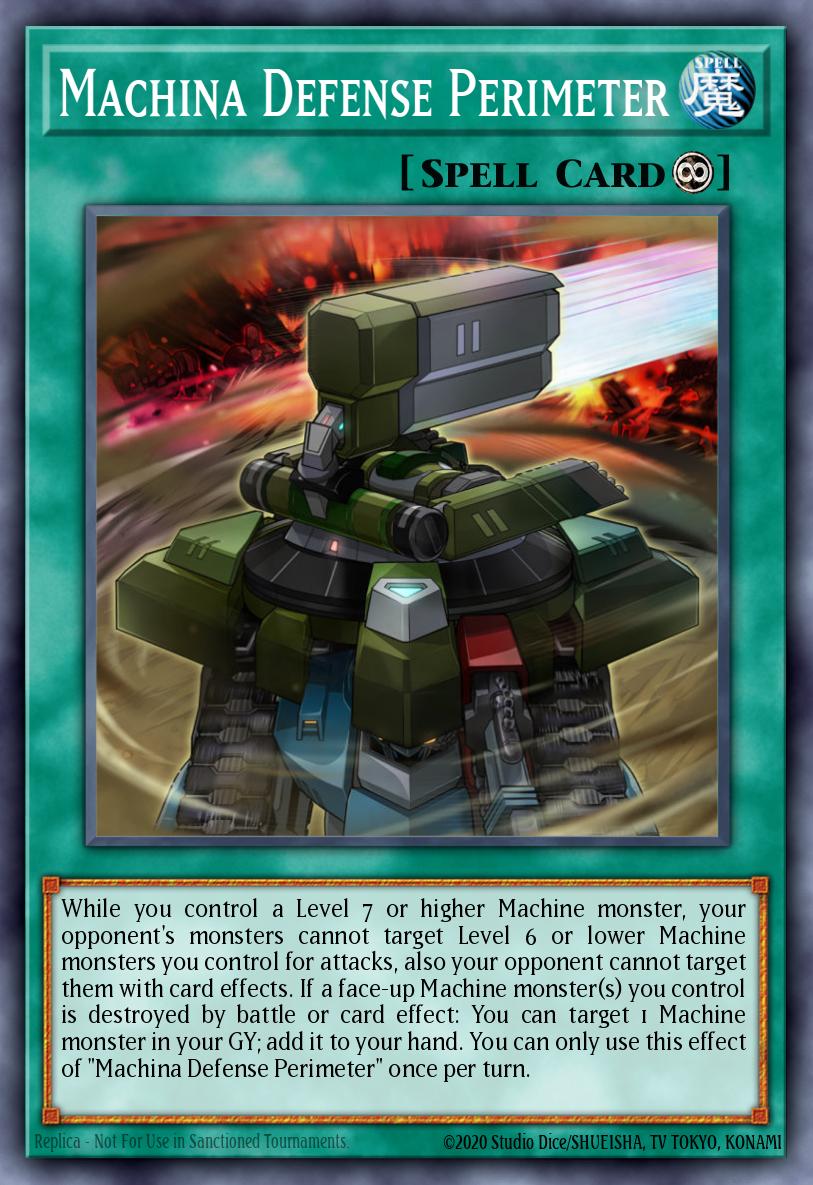 Machina Defense Perimeter SR10-EN024 – Structure Deck: Mechanized Madness