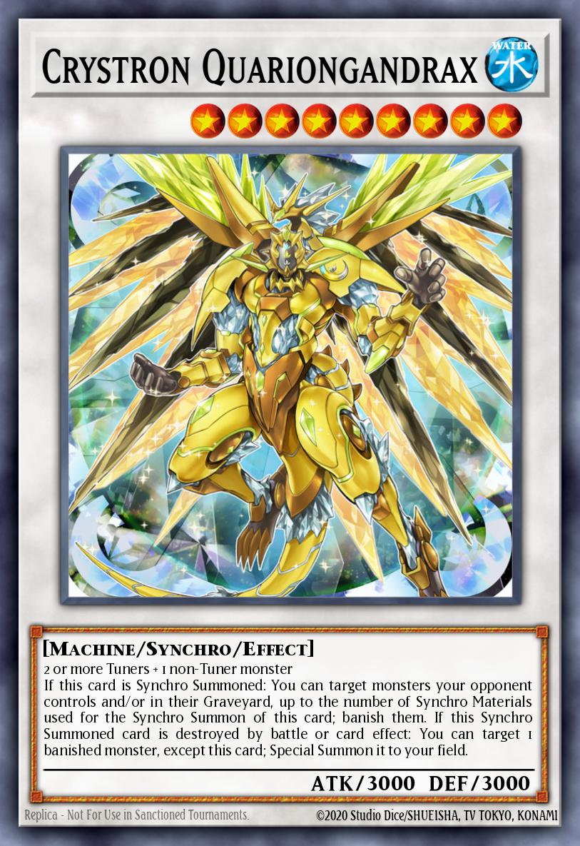 Crystron Quariongandrax RATE-EN046 – Raging Tempest