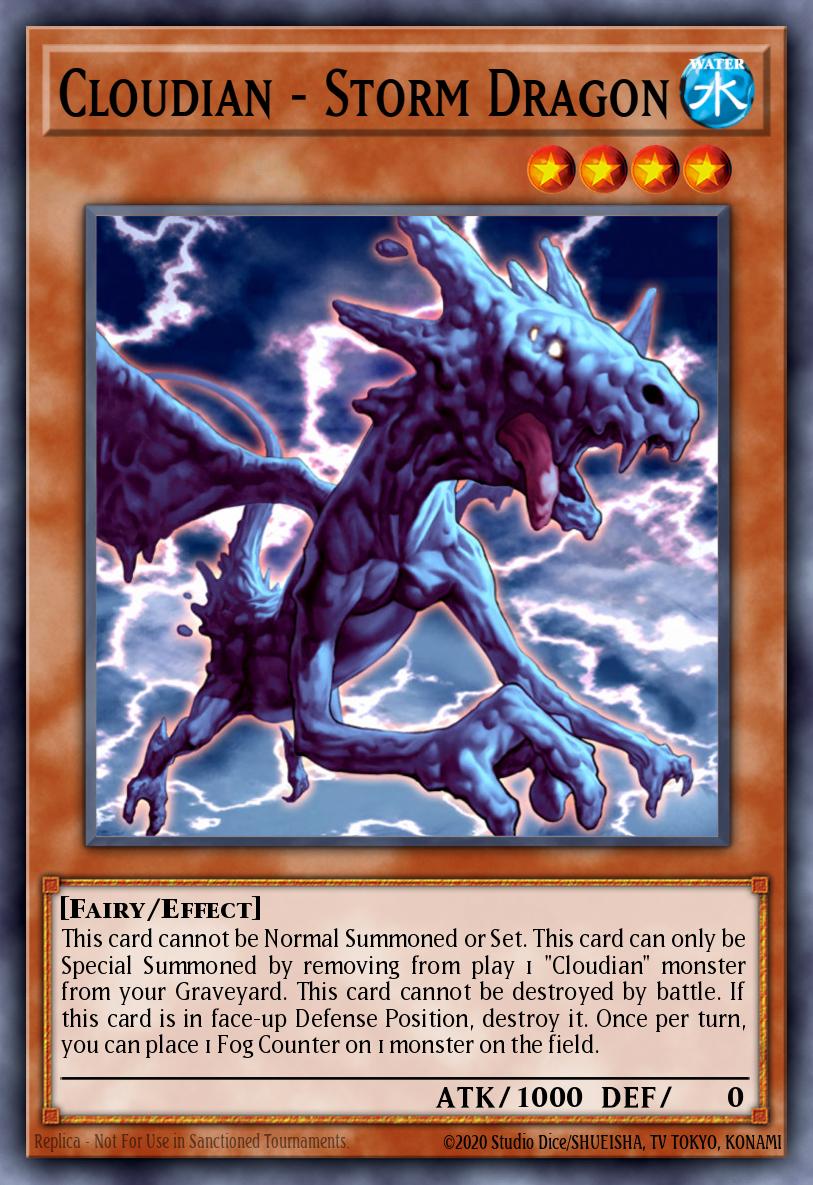 Cloudian - Storm Dragon SGX3-ENH10 – Speed Duel GX: Duelists of Shadows