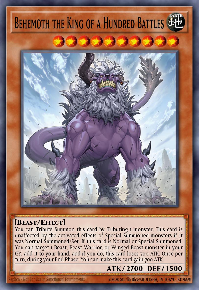 Behemoth the King of a Hundred Battles DUNE-EN024 – Duelist Nexus