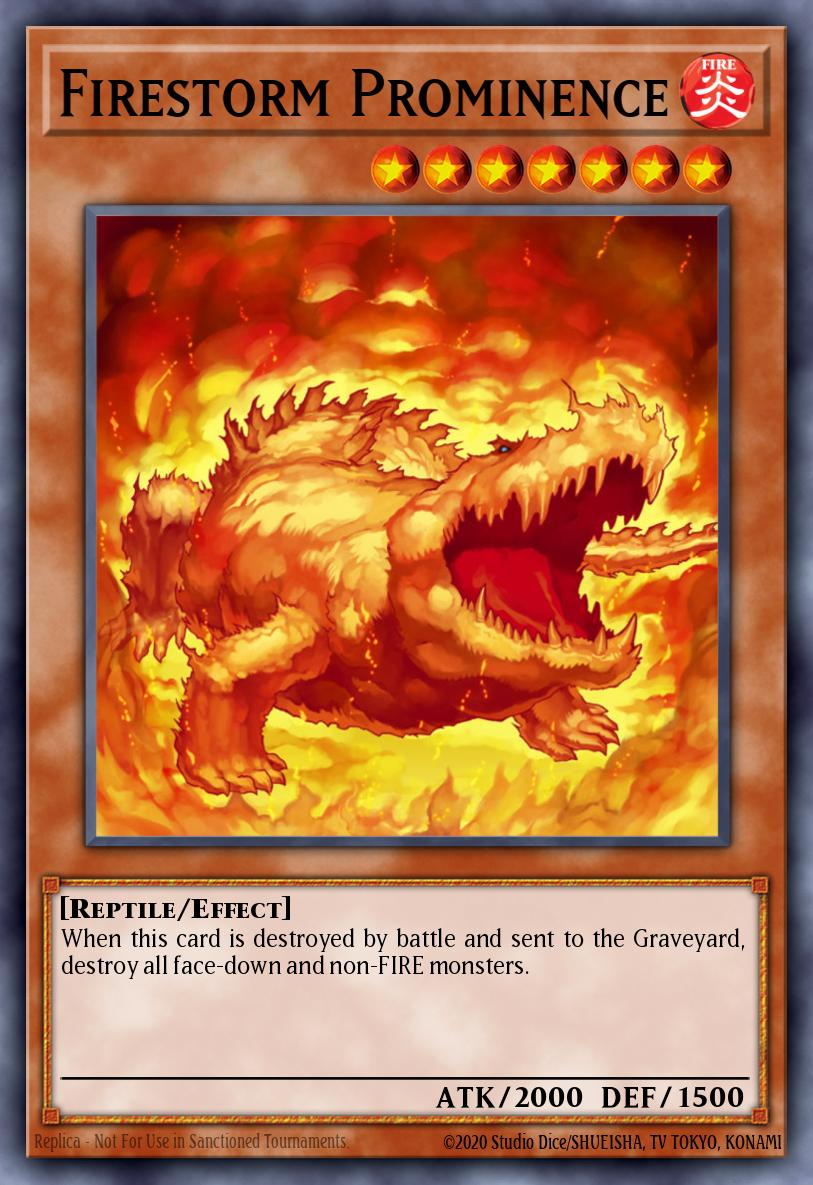 Firestorm Prominence STON-EN026 – Strike of Neos