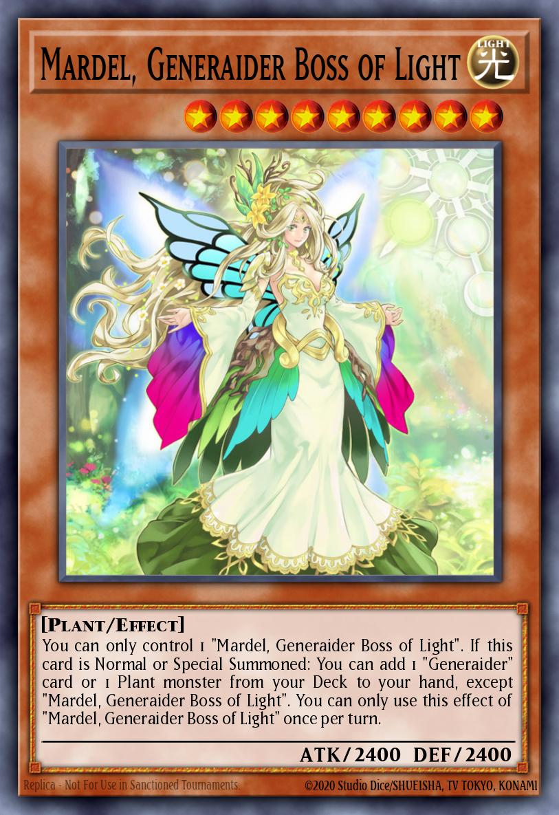 Mardel, Generaider Boss of Light MYFI-EN027 – Mystic Fighters
