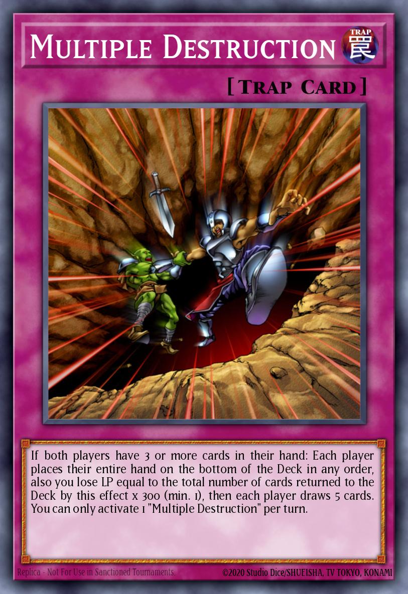 Multiple Destruction DPBC-EN005 – Duelist Pack: Battle City