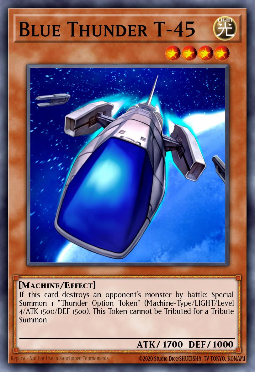 Blue Thunder T-45 BP03-EN039 – Battle Pack 3: Monster League