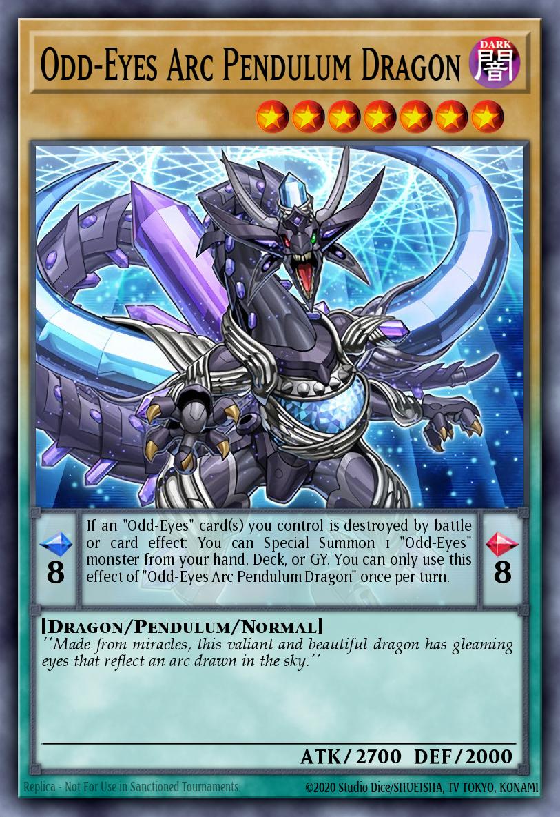 Odd-Eyes Arc Pendulum Dragon LAVD-ENO11 – Legendary Arc-V Decks