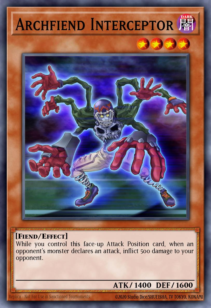 Archfiend Interceptor TSHD-EN007 – The Shining Darkness