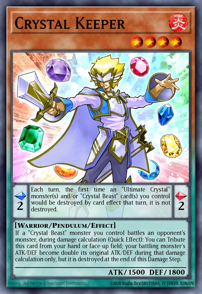 Crystal Keeper FLOD-EN093 – Flames of Destruction