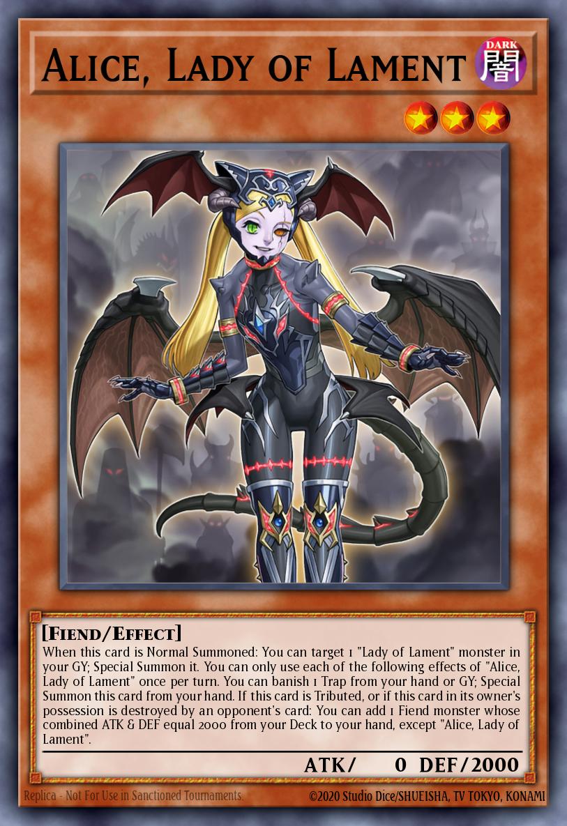 Alice, Lady of Lament BACH-EN028 – Battle of Chaos