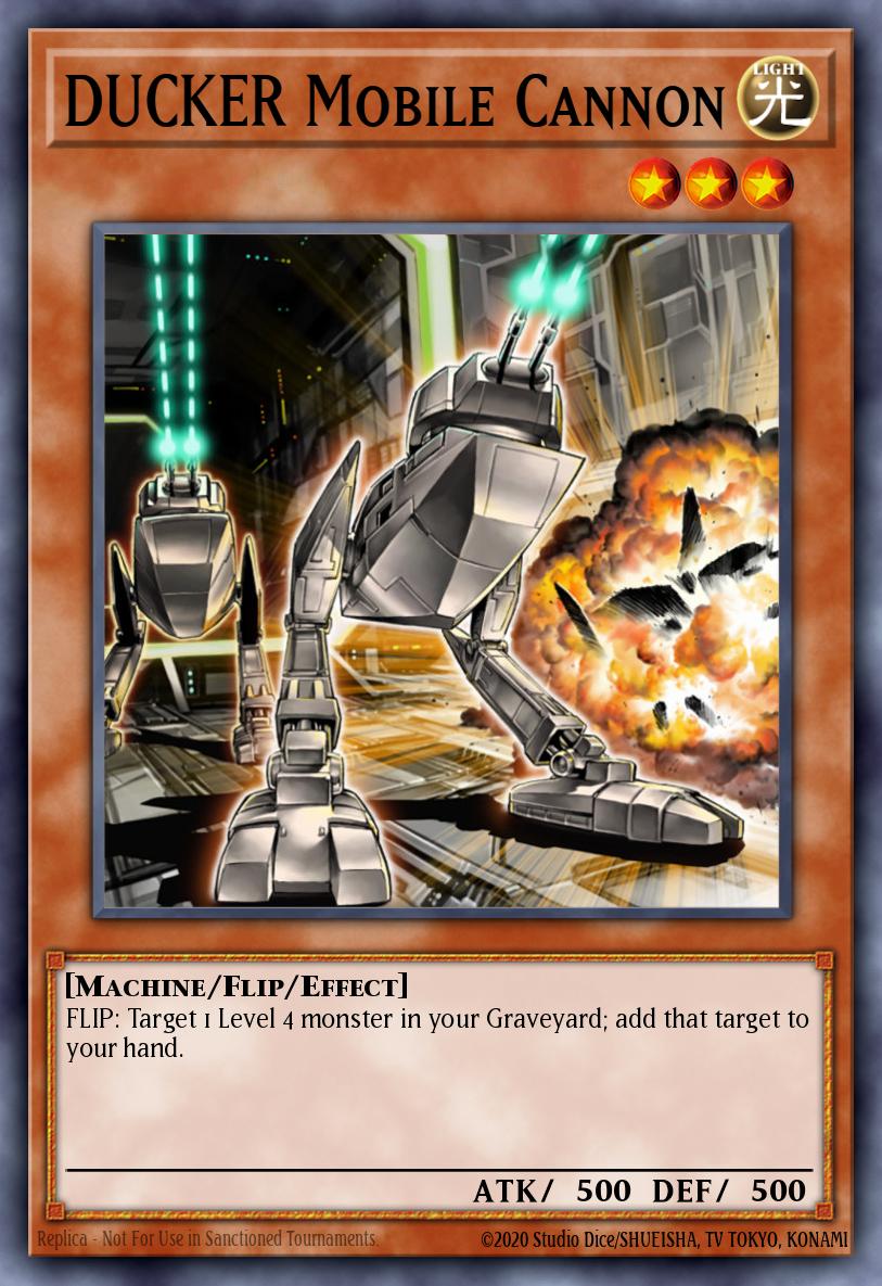 DUCKER Mobile Cannon SBCB-EN068 – Speed Duel: Battle City Box