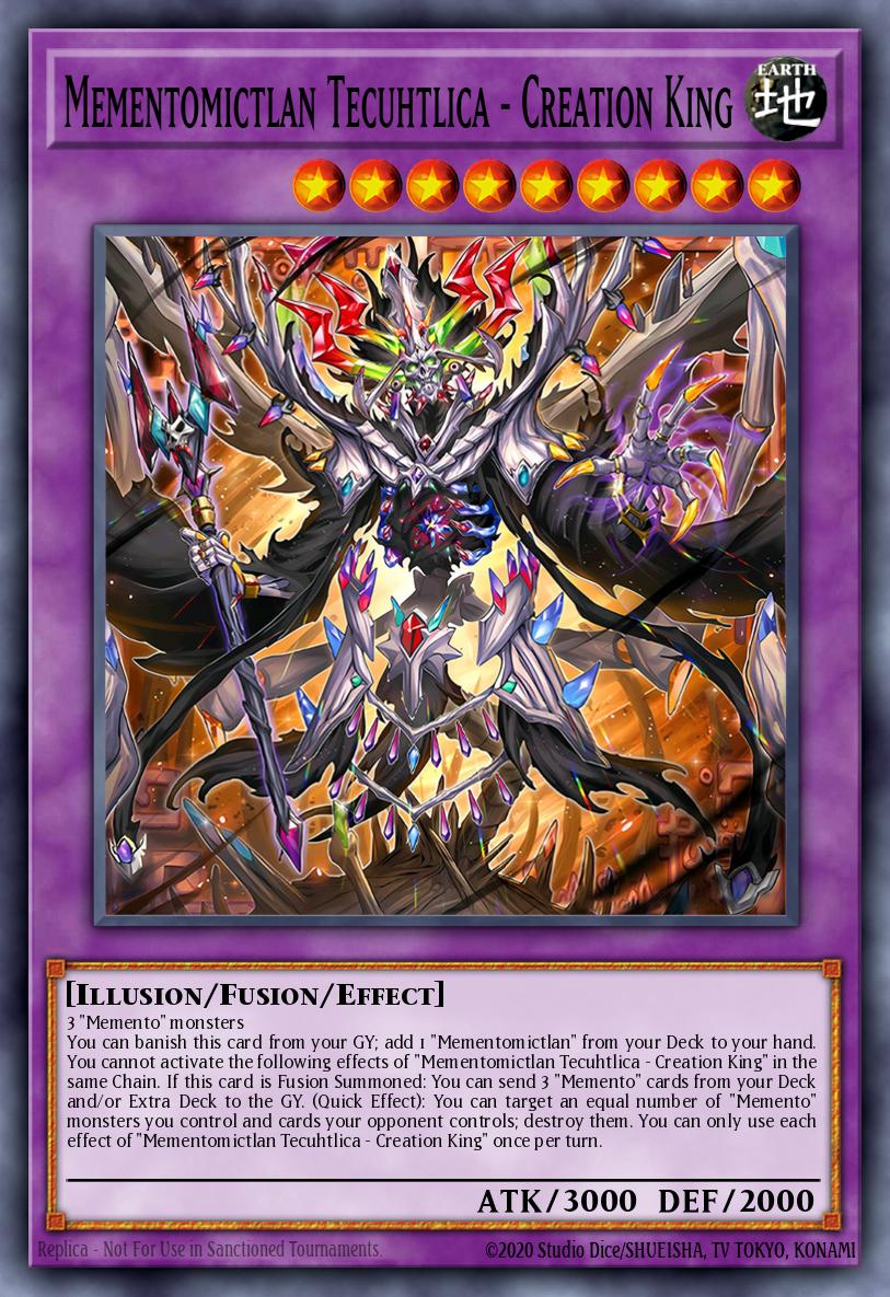 Mementomictlan Tecuhtlica - Creation King MP25-EN010 – 2025 Mega-Pack Tin