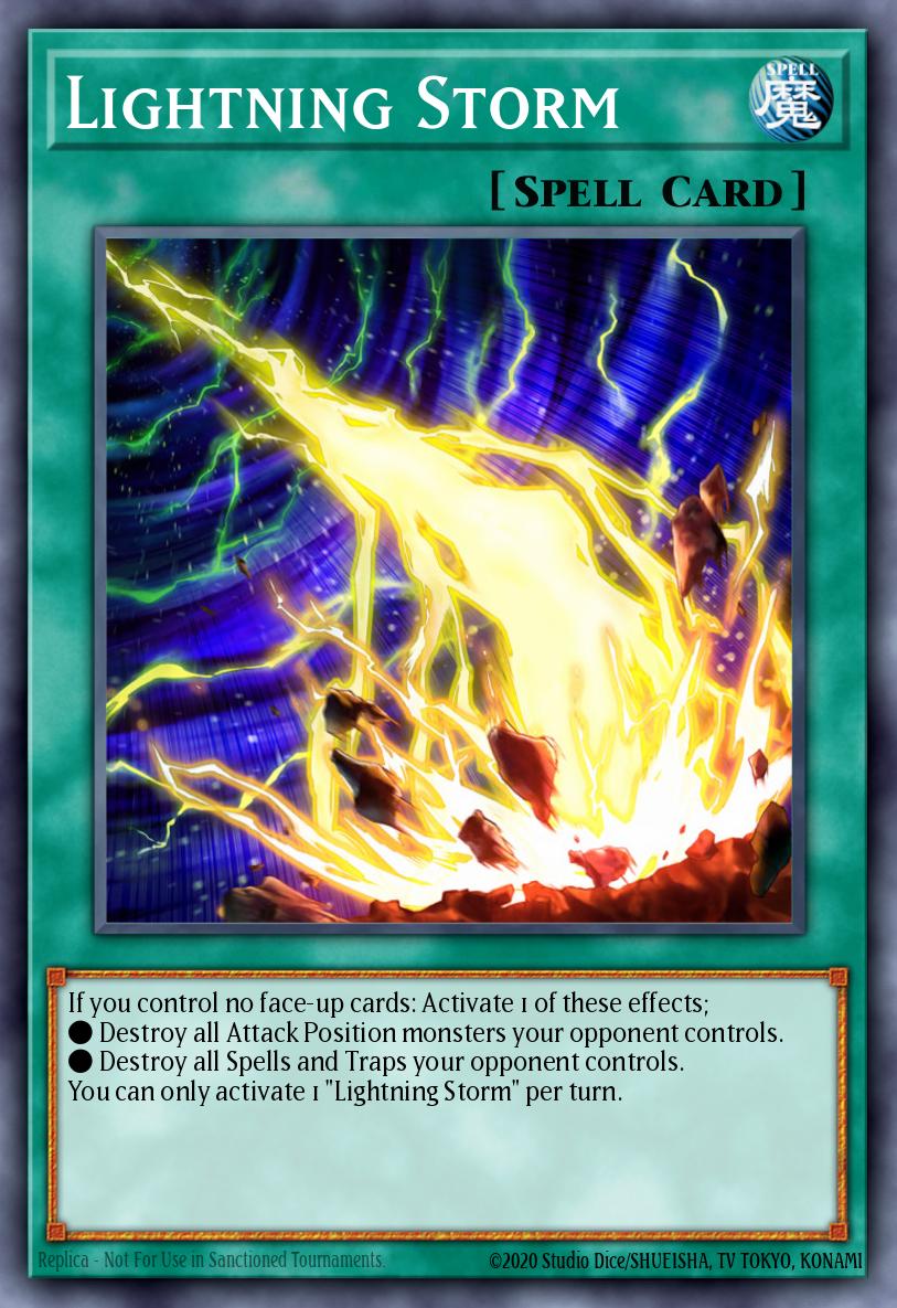 Lightning Storm RA04-EN094 – Quarter Century Stampede