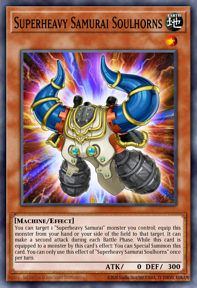 Superheavy Samurai Soulhorns MP16-EN111 – 2016 Mega-Tin Mega Pack