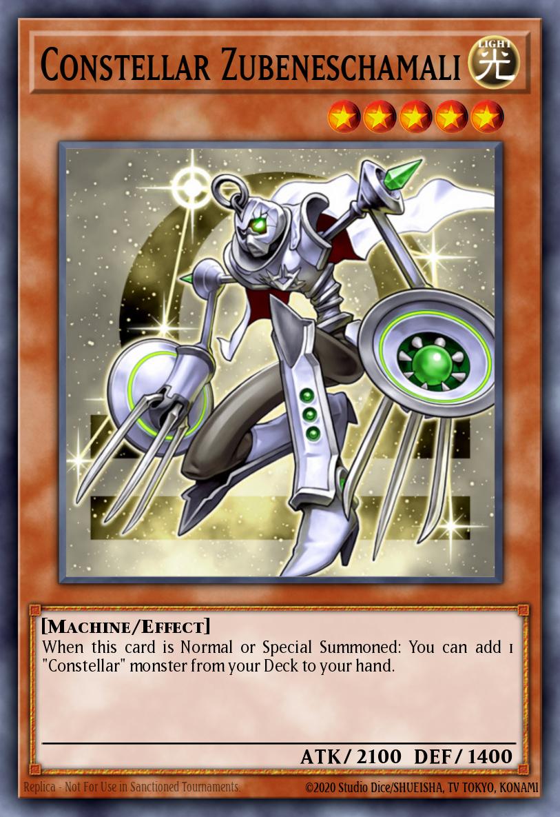 Constellar Zubeneschamali HA07-EN009 – Hidden Arsenal 7: Knight of Stars