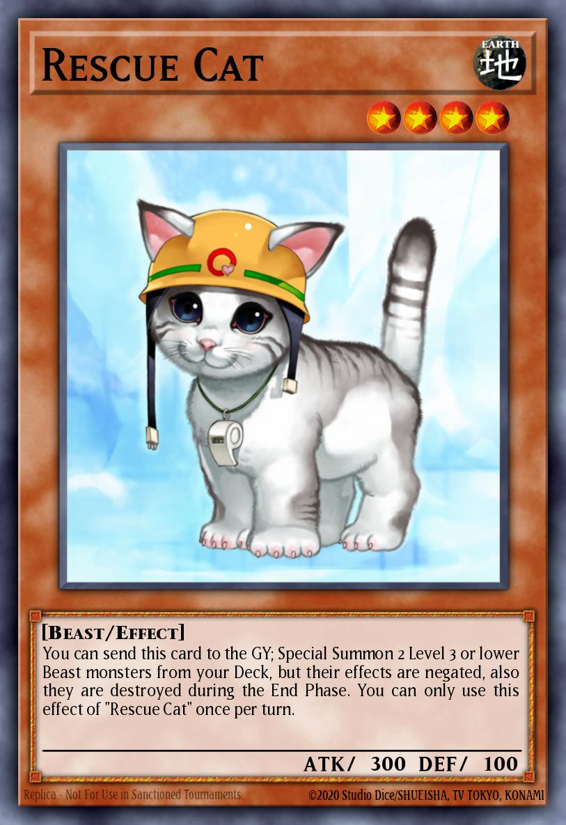 Rescue Cat CP05-EN015 – Champion Pack: Game Five