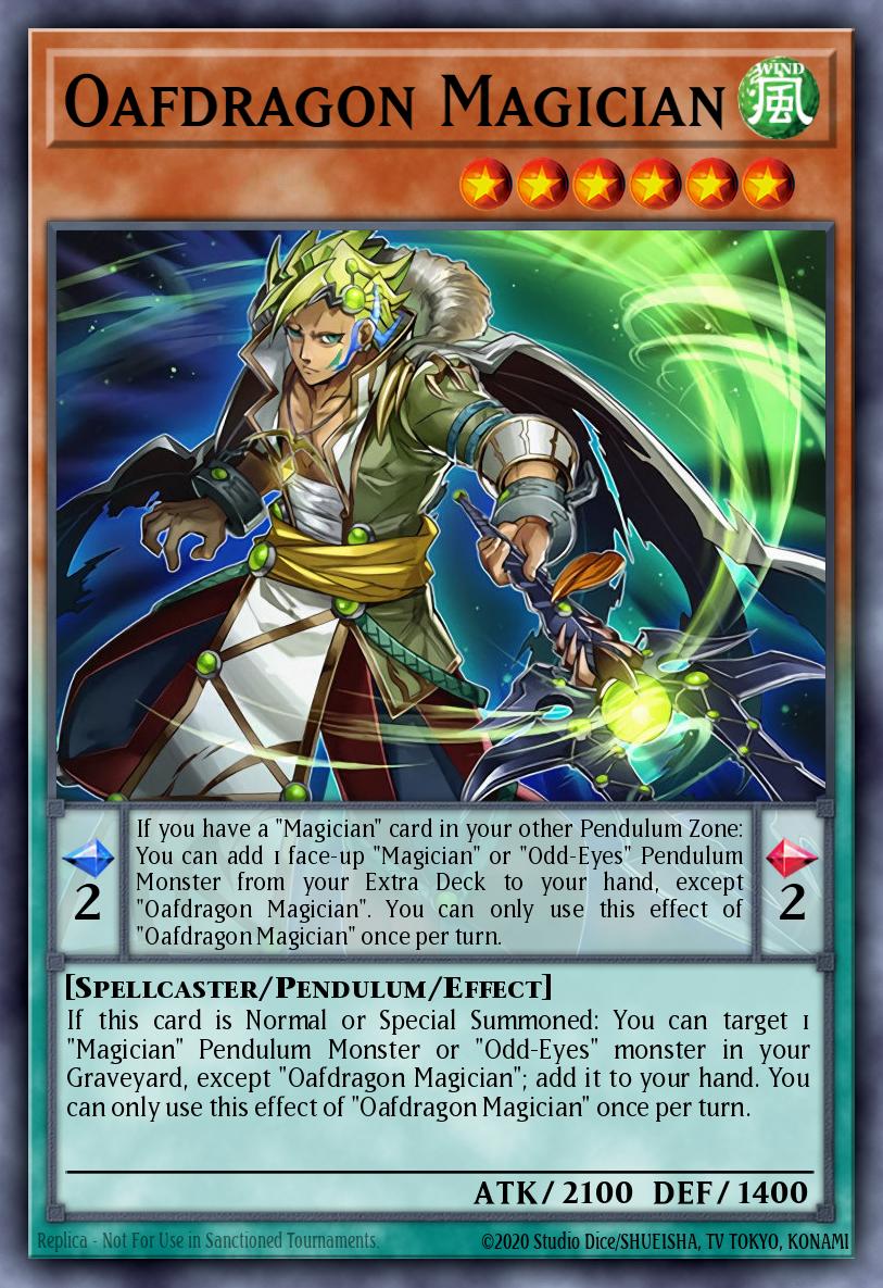 Oafdragon Magician SDMP-EN004 – Master of Pendulum Structure Deck