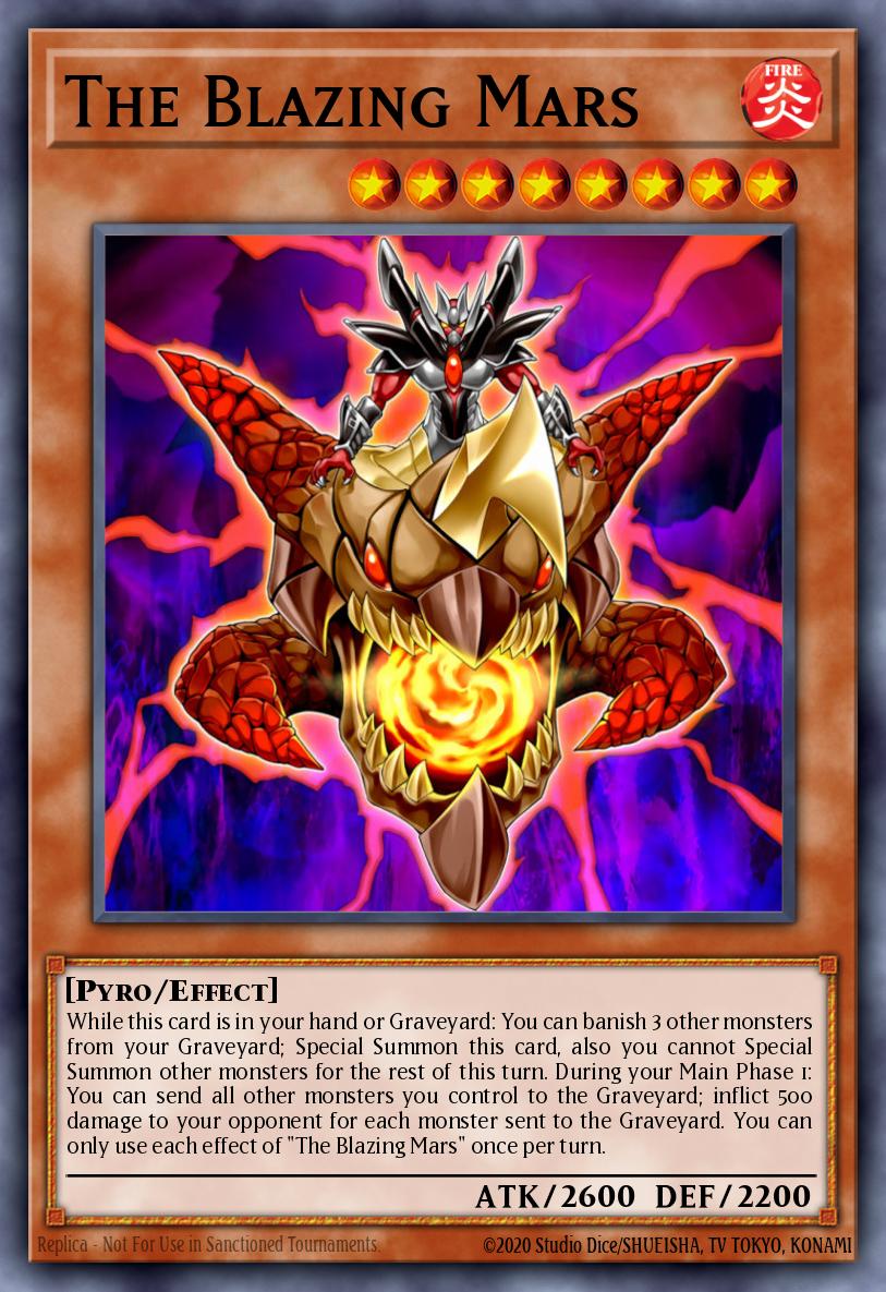 The Blazing Mars SR14-EN015 – Structure Deck: Fire Kings