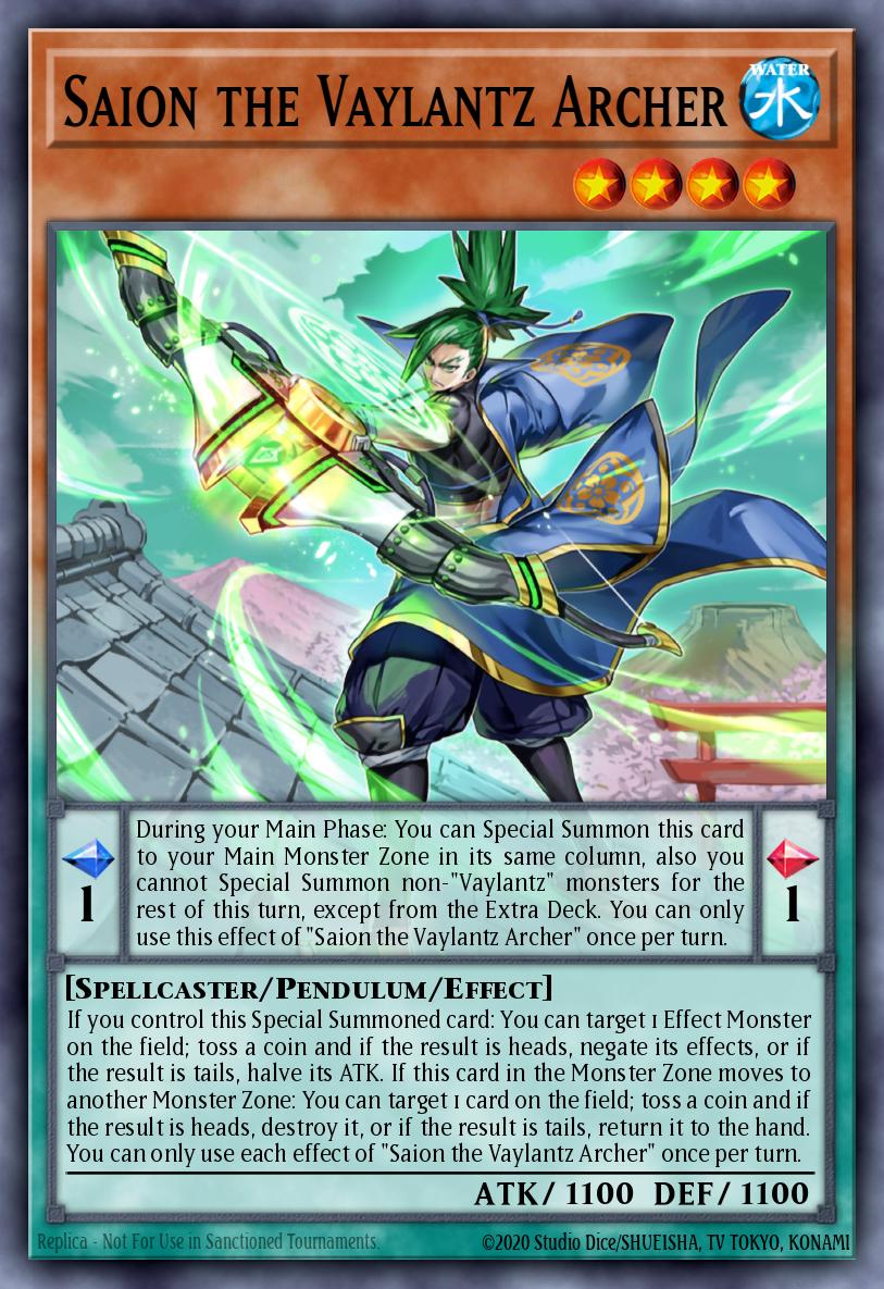 Saion the Vaylantz Archer TAMA-EN002 – Tactical Masters