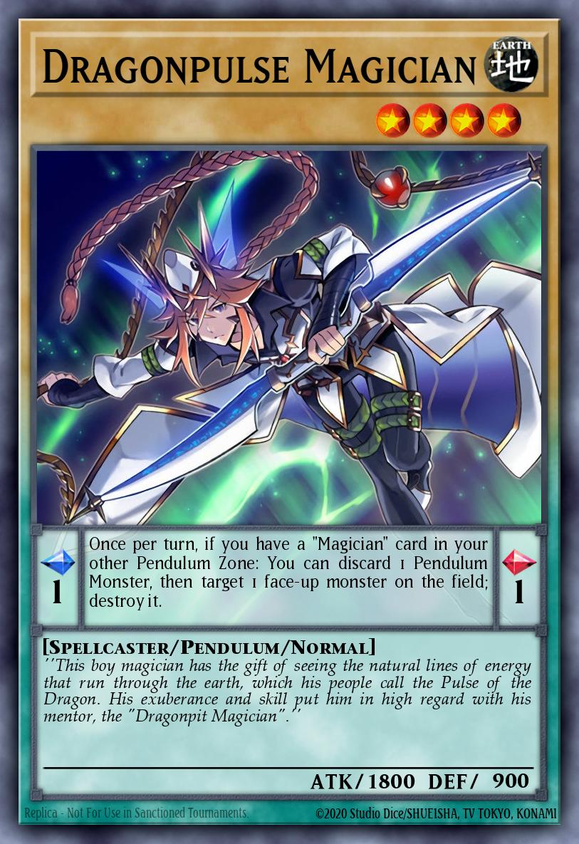 Dragonpulse Magician SDMP-EN001 – Master of Pendulum Structure Deck