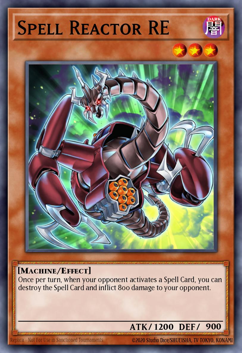Spell Reactor RE CRMS-EN014 – Crimson Crisis