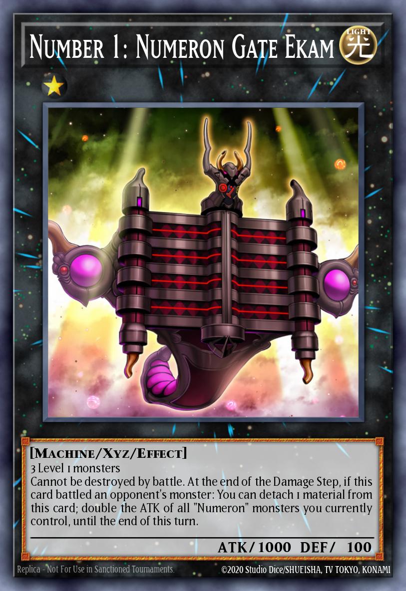 Number 1: Numeron Gate Ekam BLAR-EN022 – Battles of Legend: Armageddon