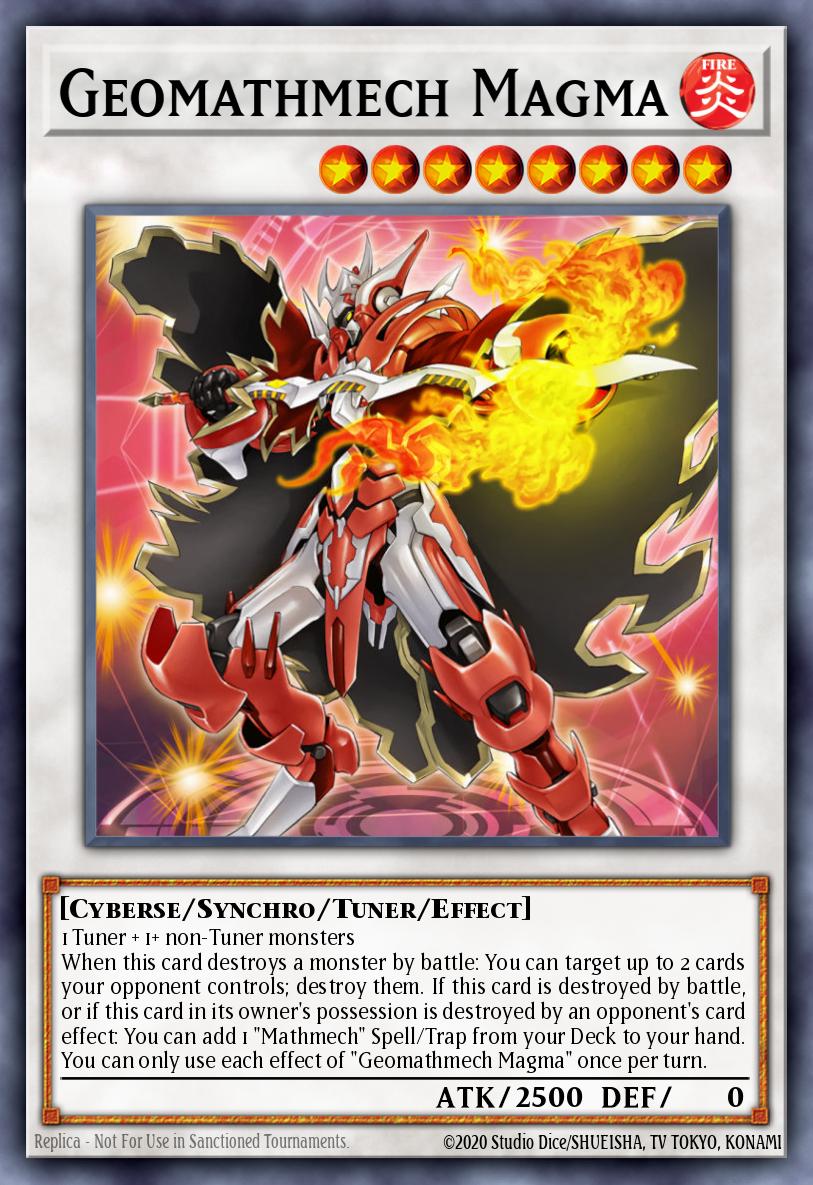 Geomathmech Magma MYFI-EN007 – Mystic Fighters