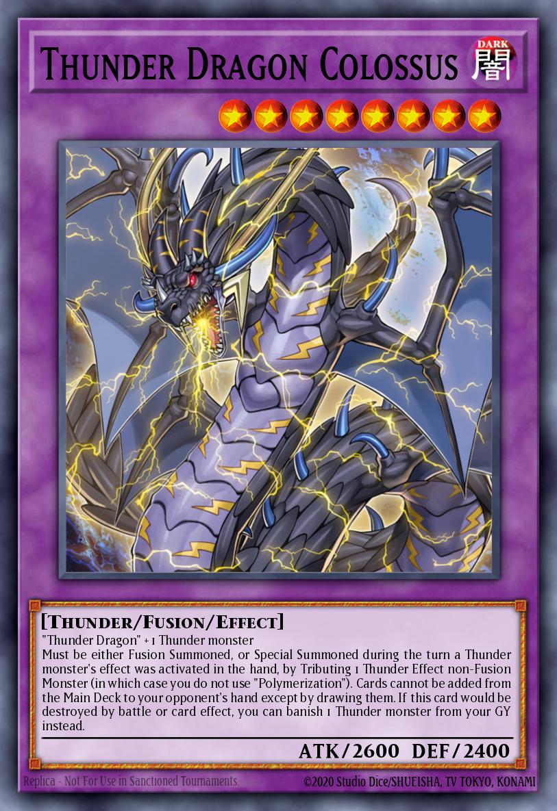 Thunder Dragon Colossus RA03-EN036 – Quarter Century Bonanza