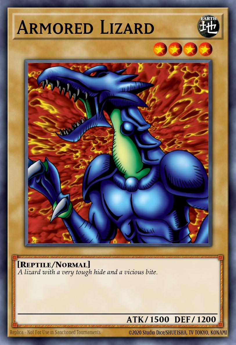 Armored Lizard SDJ-009 – Starter Deck: Joey