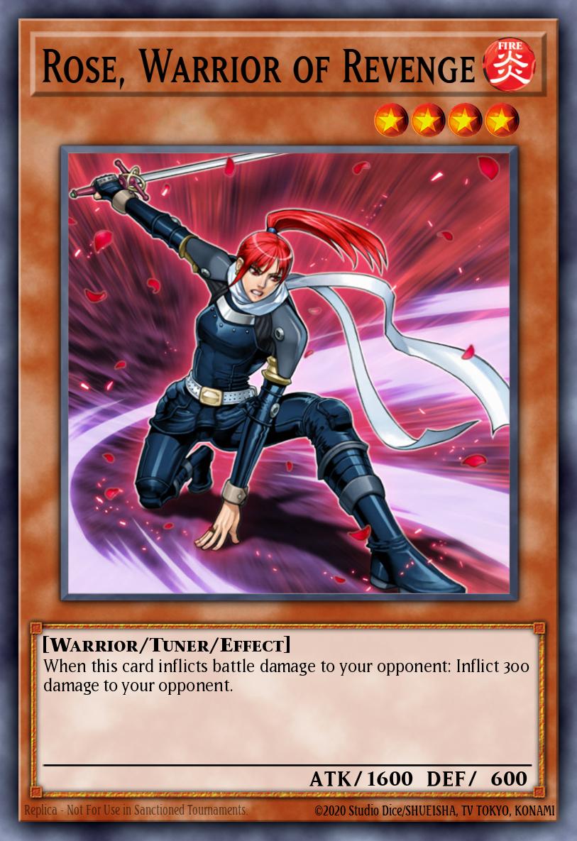 Rose, Warrior of Revenge CSOC-ENSP1 – Crossroads of Chaos Sneak Peek Participation Card
