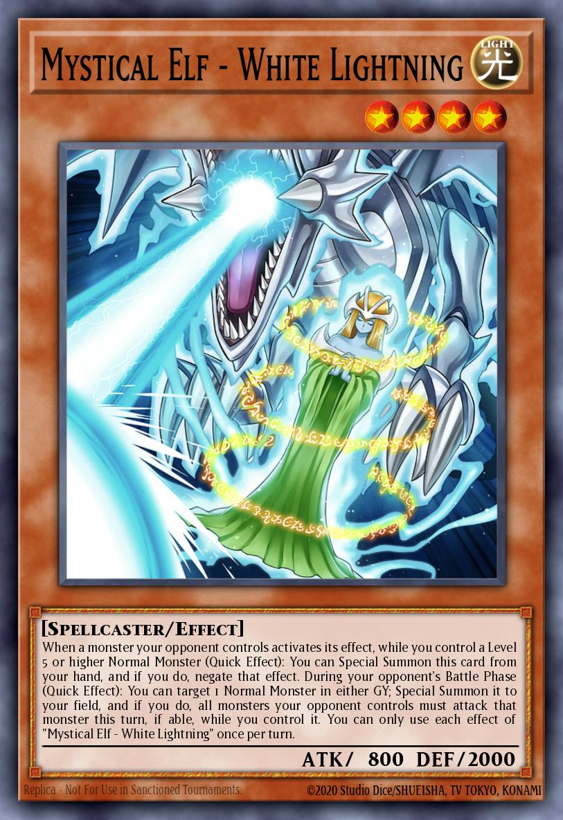 Mystical Elf - White Lightning LDS3-EN135 – Legendary Duelists: Season 3