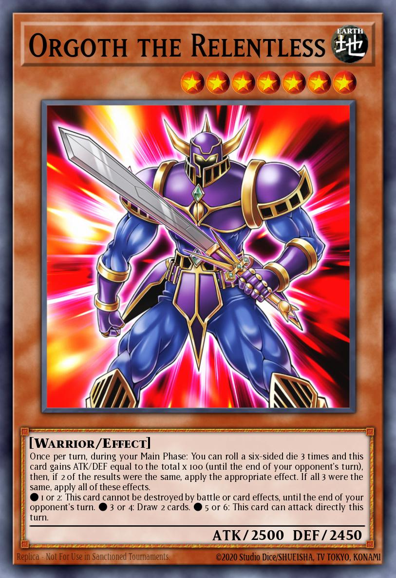Orgoth the Relentless BLRR-EN001 – Battles of Legend: Relentless Revenge
