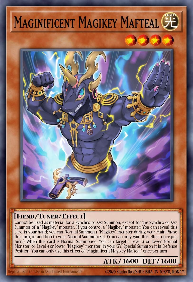Maginificent Magikey Mafteal MP22-EN200 – 2022 Tin of the Pharaoh's Gods