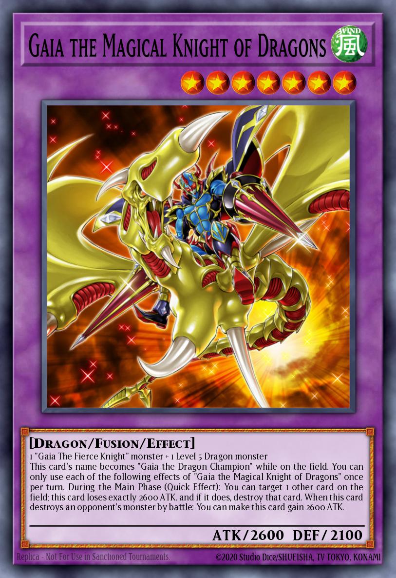 Gaia the Magical Knight of Dragons ROTD-EN037 – Rise of the Duelist