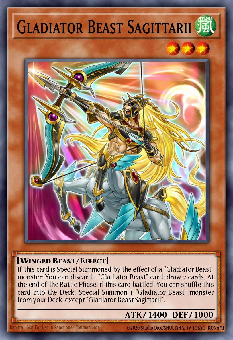Gladiator Beast Sagittarii CHIM-EN011 – Chaos Impact