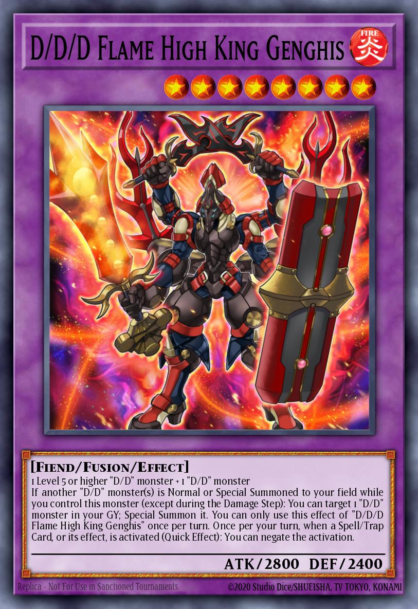 D/D/D Flame High King Genghis SOFU-EN095 – Soul Fusion