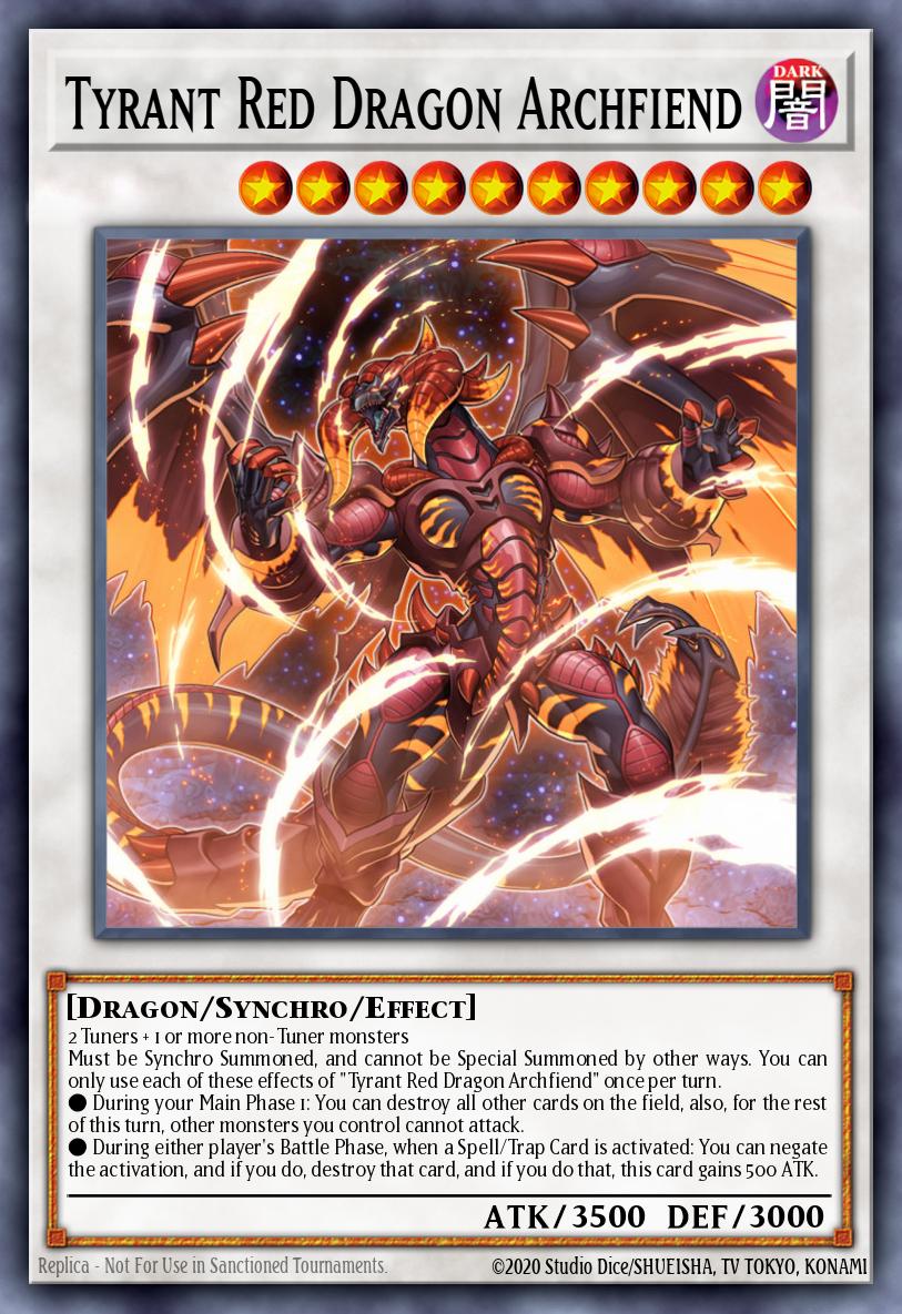 Tyrant Red Dragon Archfiend TDIL-EN050 – The Dark Illusion