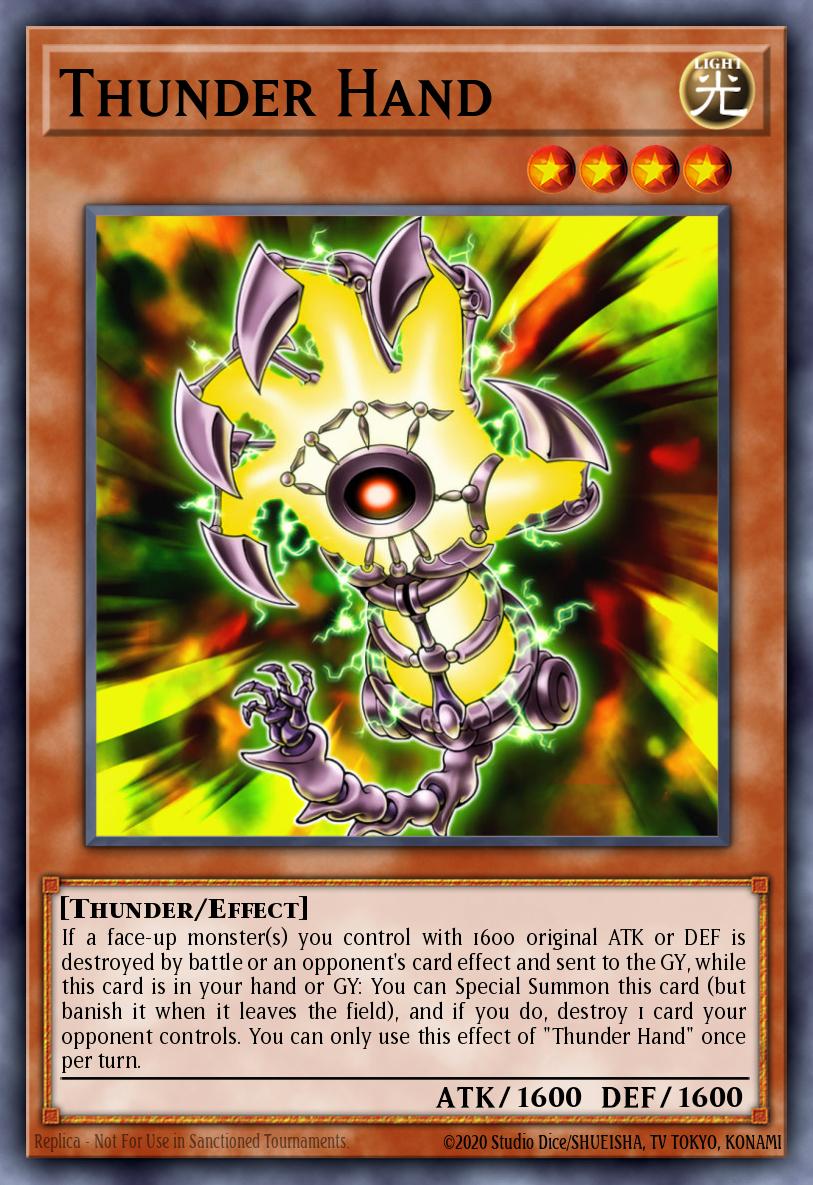 Thunder Hand ROTD-EN031 – Rise of the Duelist