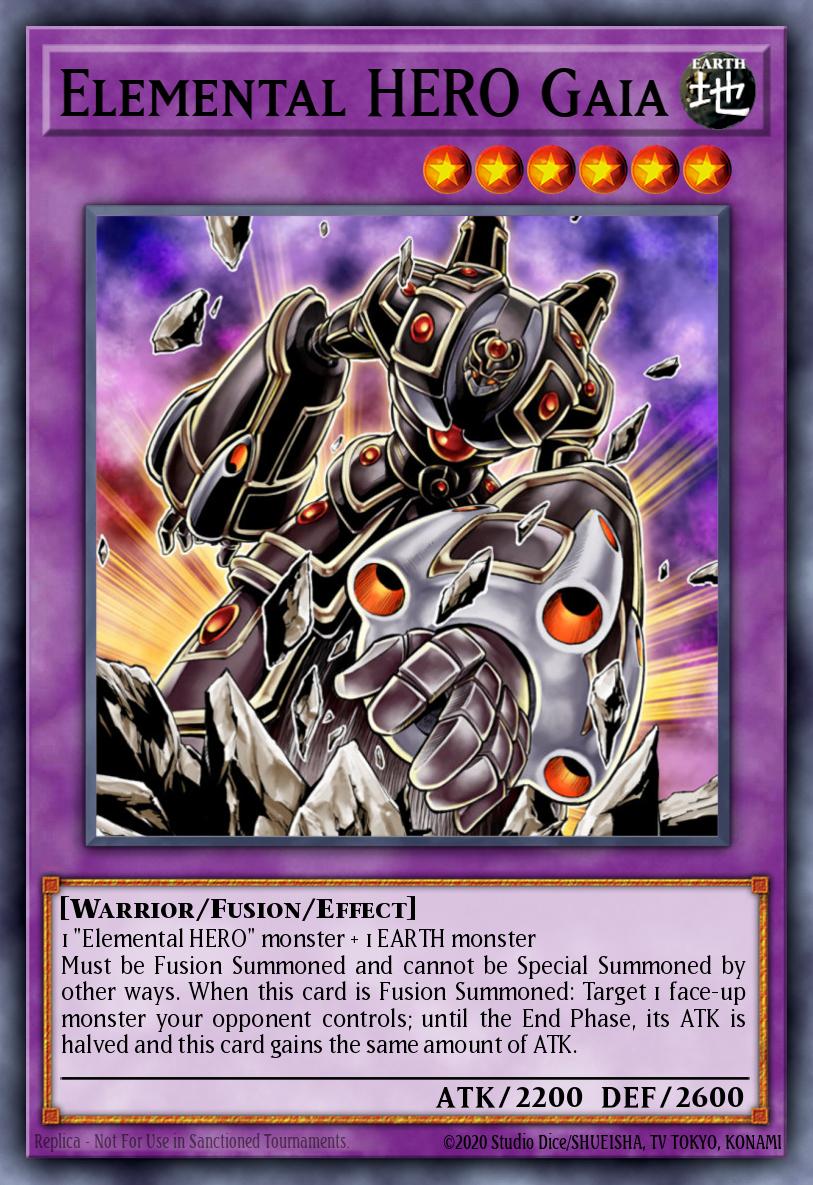 Elemental HERO Gaia CT08-EN011 – Collectible Tins 2011 Wave 1