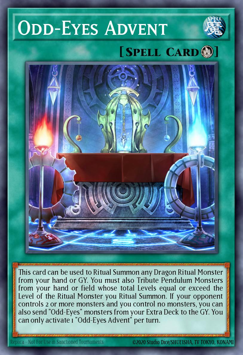 Odd-Eyes Advent LEDD-ENC15 – Legendary Dragon Decks