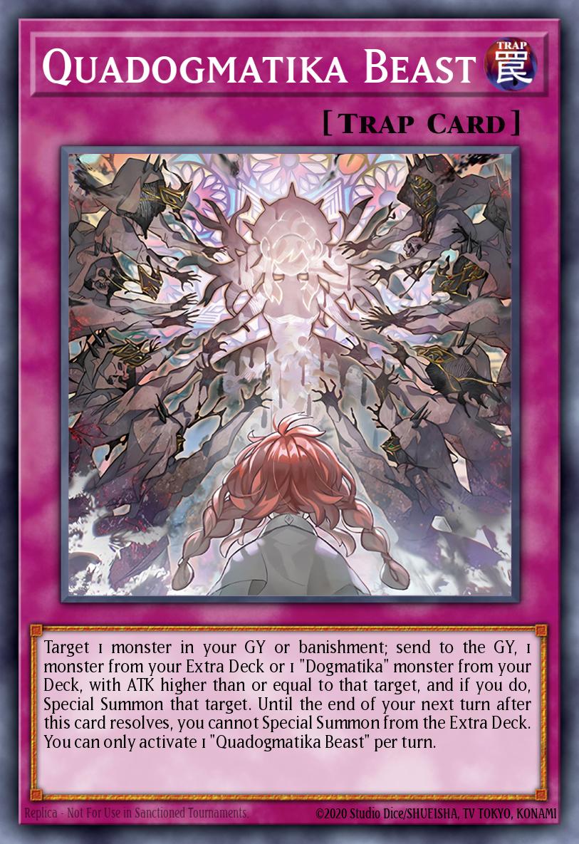 Quadogmatika Beast OP30-EN026 – OTS Tournament Pack 30
