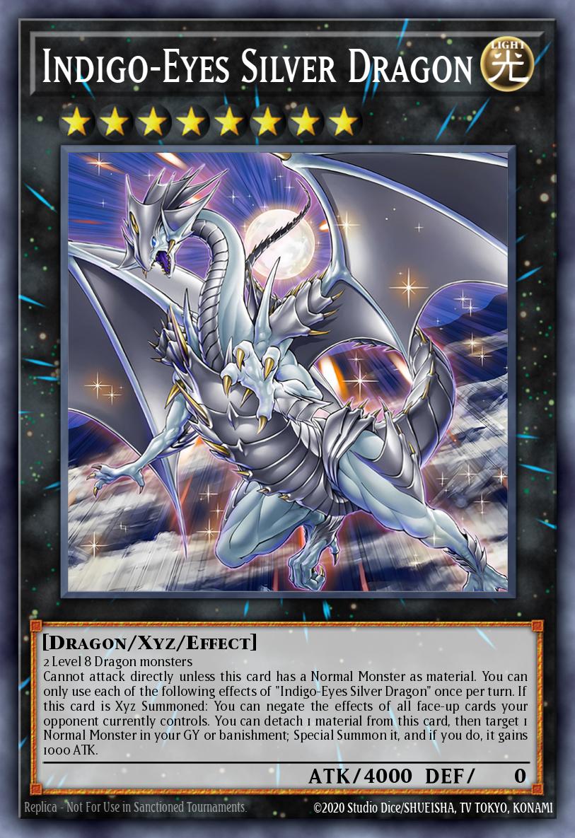 Indigo-Eyes Silver Dragon SDWD-EN032 – Structure Deck: Blue-Eyes White Destiny