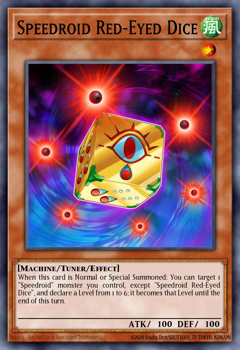 Speedroid Red-Eyed Dice LAVD-ENS06 – Legendary Arc-V Decks