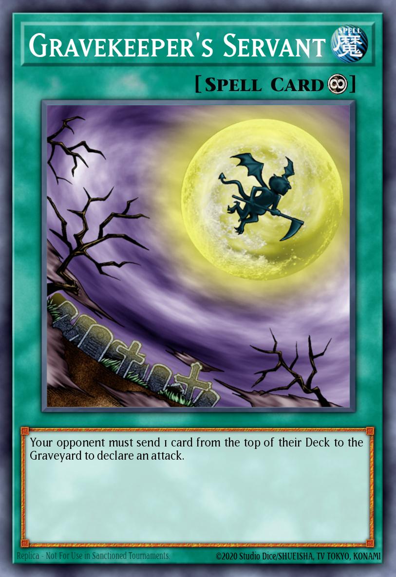 Gravekeeper's Servant DLG1-EN056 – Dark Legends
