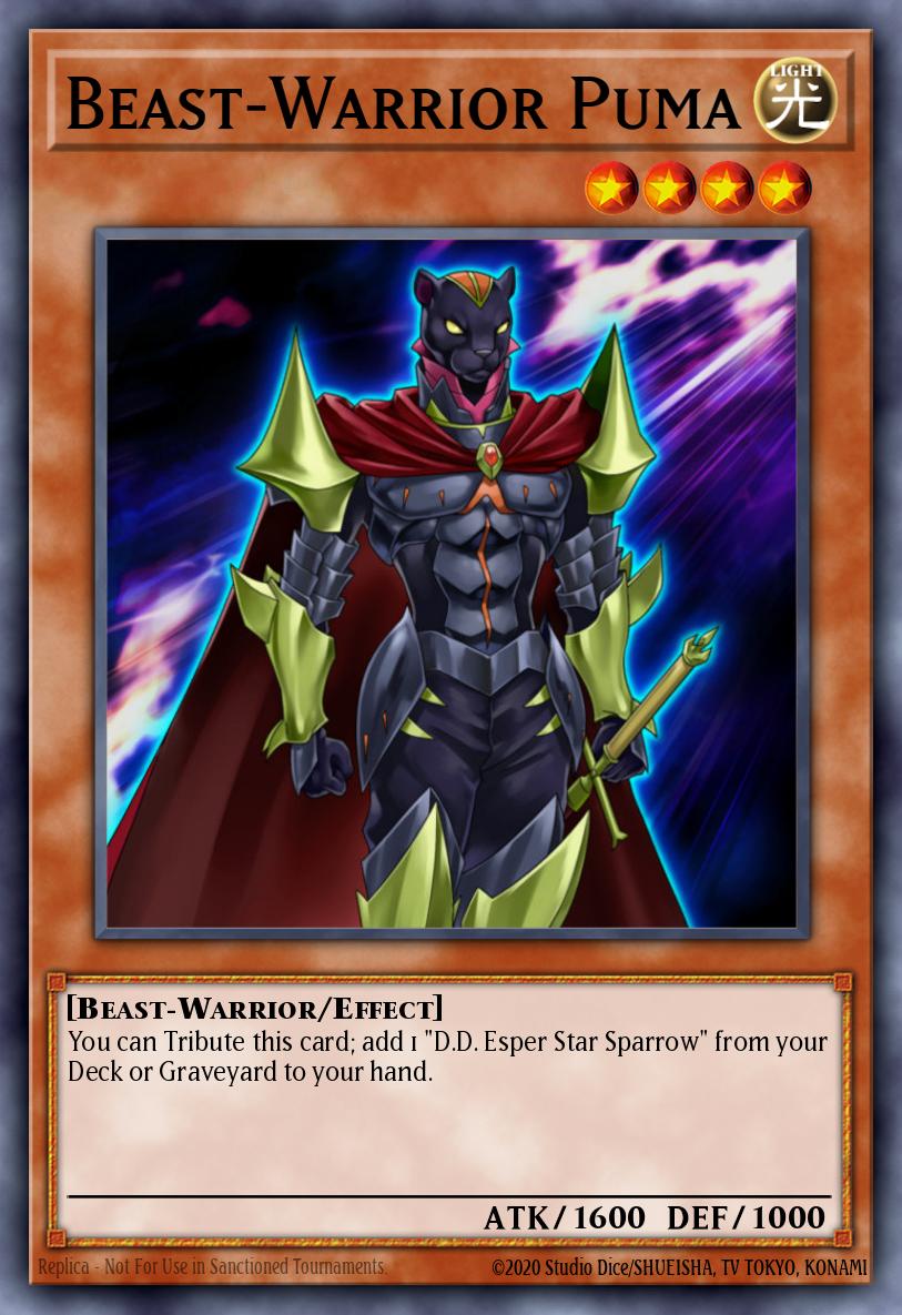 Beast-Warrior Puma HA07-EN032 – Hidden Arsenal 7: Knight of Stars