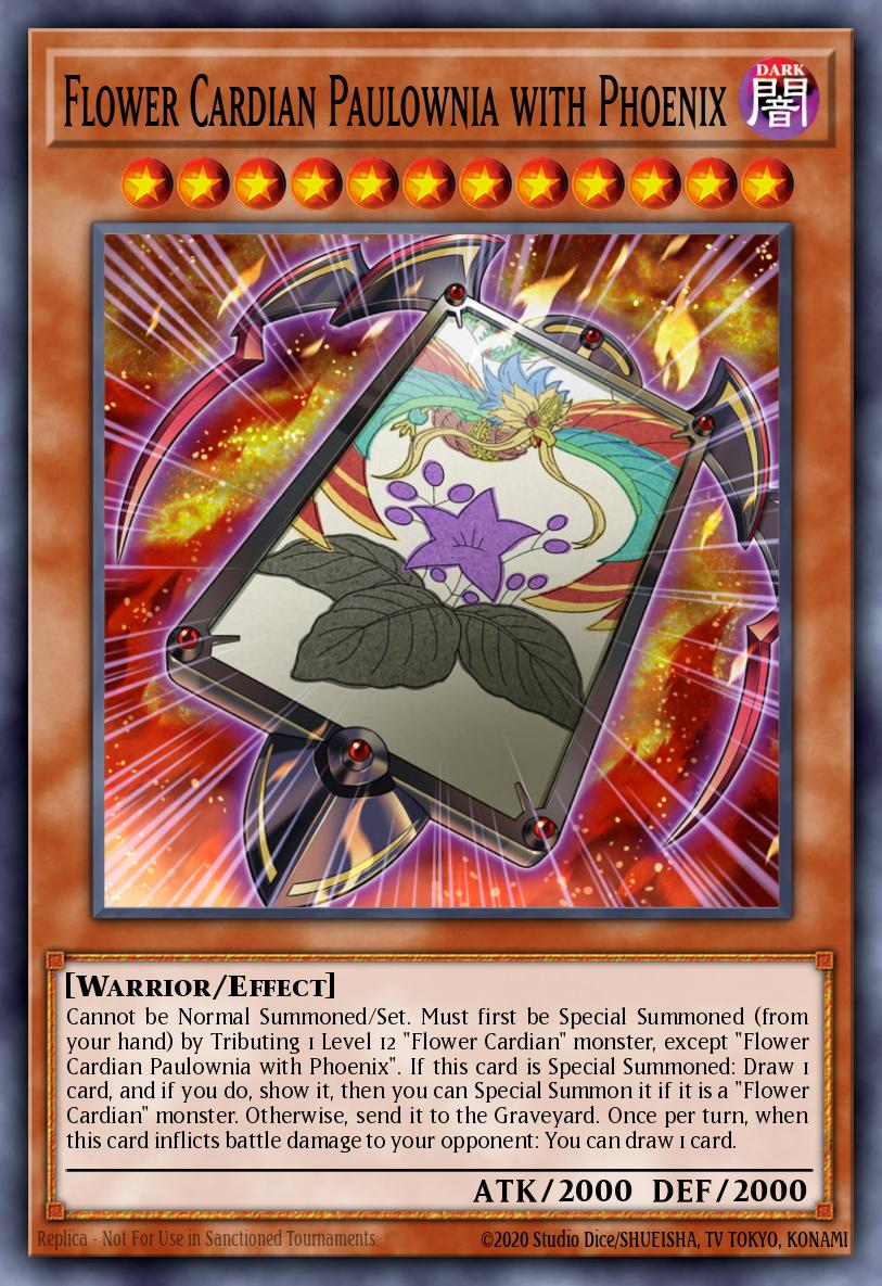 Flower Cardian Paulownia with Phoenix DRL3-EN038 – Dragons of Legend: Unleashed