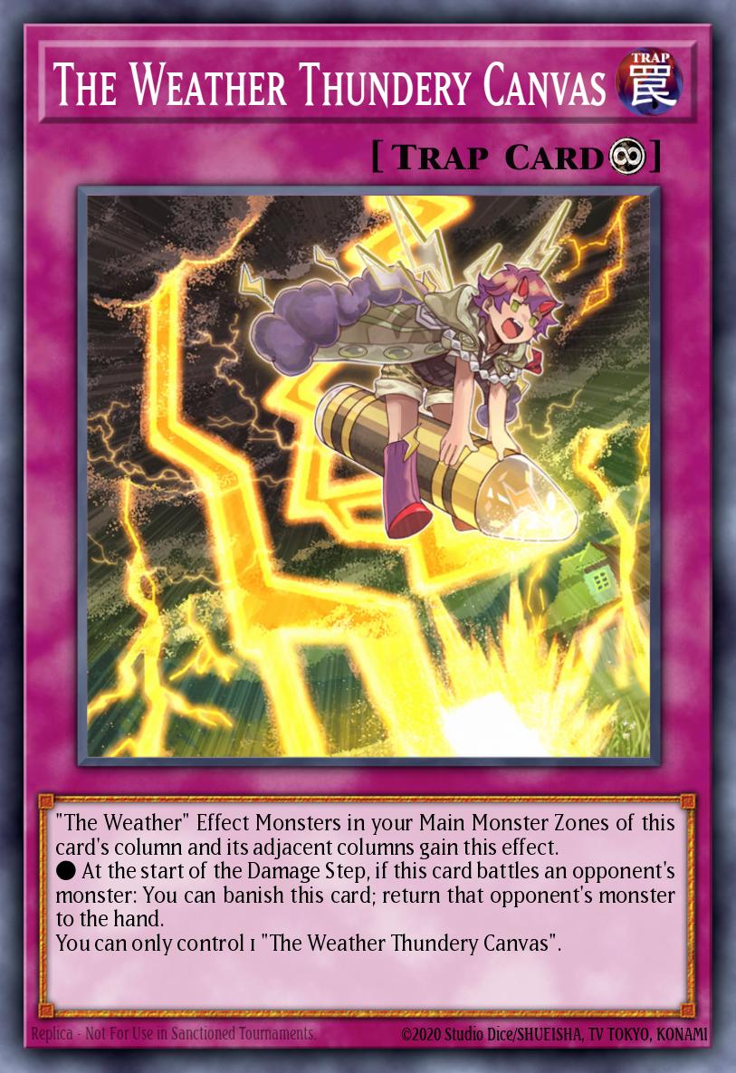 The Weather Thundery Canvas SPWA-EN040 – Spirit Warriors